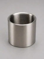 Муфта приварная 4" DN-100 из нержавеющей стали AISI 304 — общий вид товара для самогоноварения