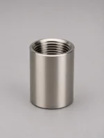 Муфта приварная 1/2" DN-15 из нержавеющей стали AISI 304 — общий вид товара для самогоноварения