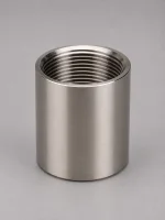 Муфта приварная 1 1/4" DN-32 из нержавеющей стали AISI 304 — общий вид товара для самогоноварения