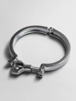 Хомут кламп 3.5" AISI 304 — общий вид товара для самогоноварения