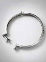 Хомут кламп 17" AISI 304 — общий вид товара для самогоноварения
